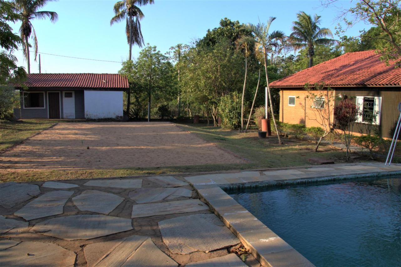 Casa Unica Com Piscina E Lareira A 1,2 Km Do Centro Villa Chapada dos Guimarães Esterno foto